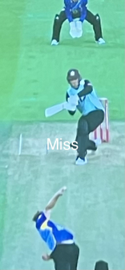 missed ball