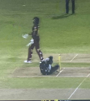 missed stumping - not out