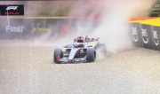 Russel out of race