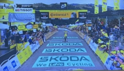finish line - winner (again) T Pogacar