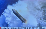 spaceX launches starship