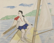 MI.AI - added mast, sail & water