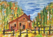 house in the forrest