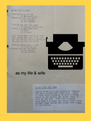 as my life & wife