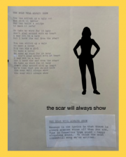 the scar will always show