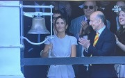 Emma Crowe - ring the bell at Lords