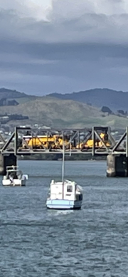 train on bridge