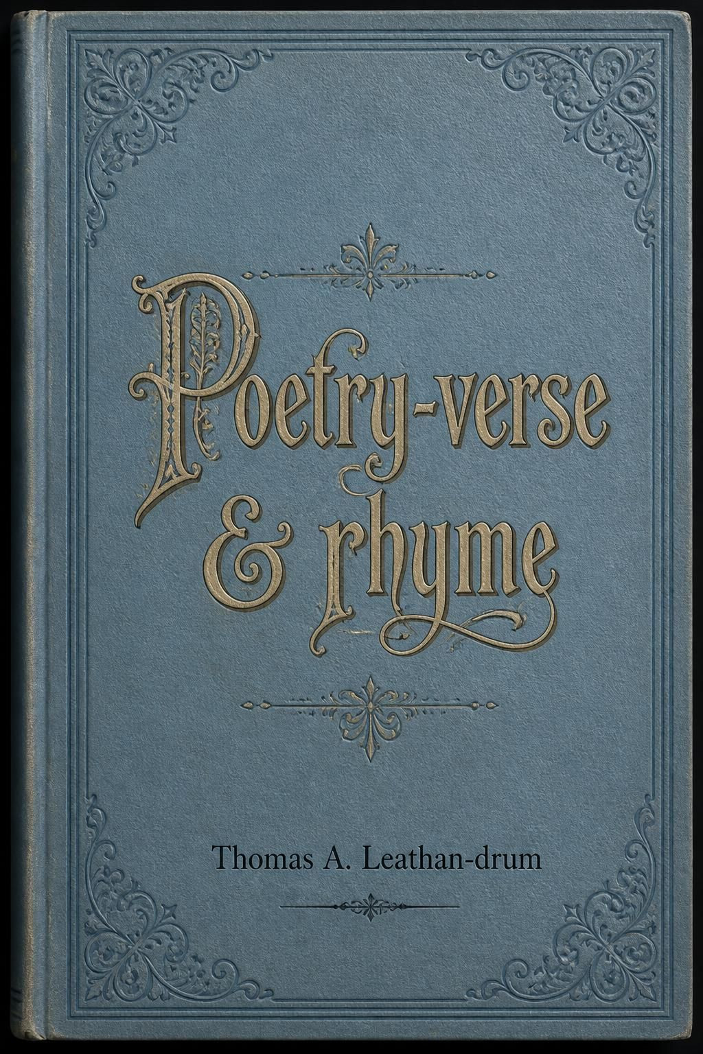 Poetry Book Cover