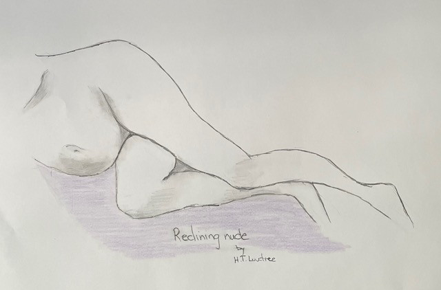 reclining nude