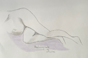 reclining nude