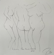 The Three Graces by Ruben