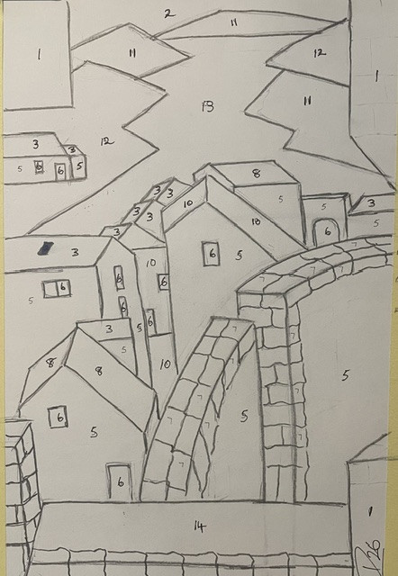 Orginal Drawing With Clearer Lettering
