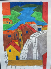 village by the sea