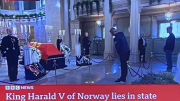 King Harald V of Norway lies in state 2026