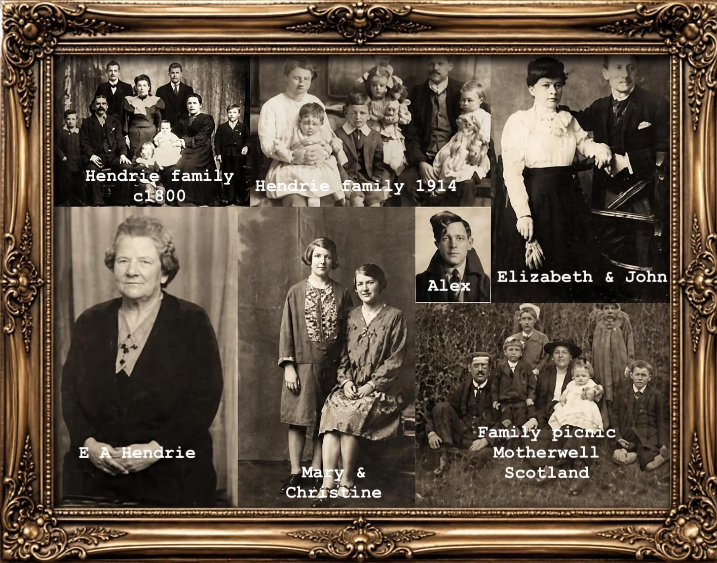 Hendrie Family From 1800s