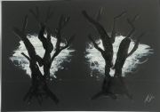 black trees