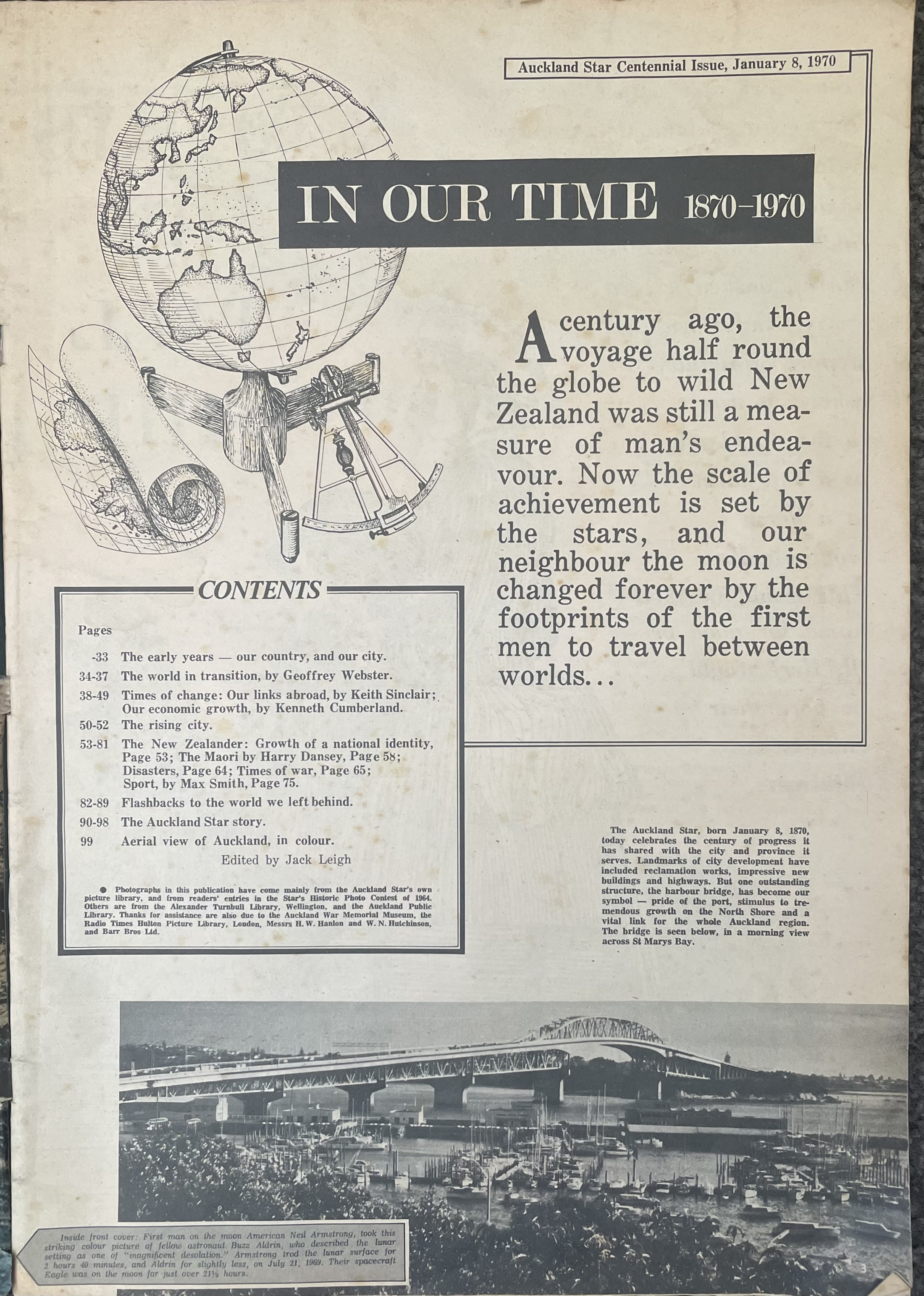 Auckland Start Centennial Issue, January 8th