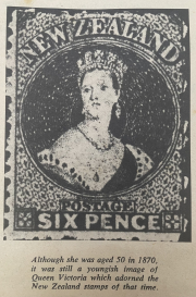 Nz Six Pence Stamp